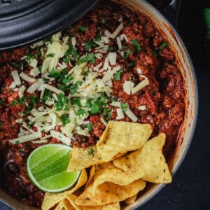 Dutch oven chili