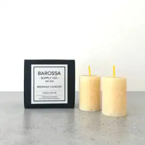Beeswax Pillar Candles