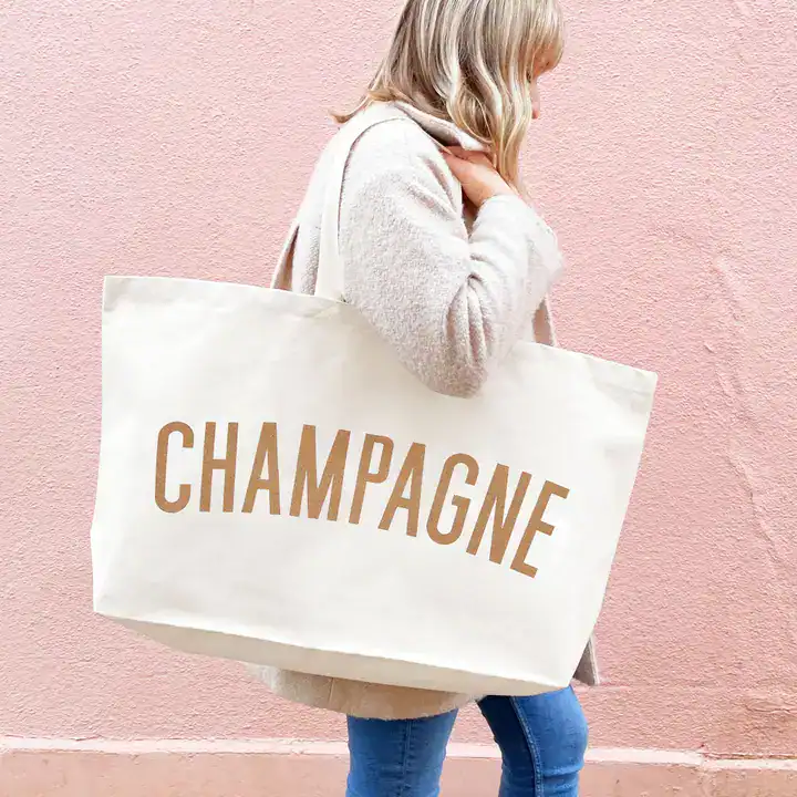 Champagne - Natural Really Big Bag - Image 2
