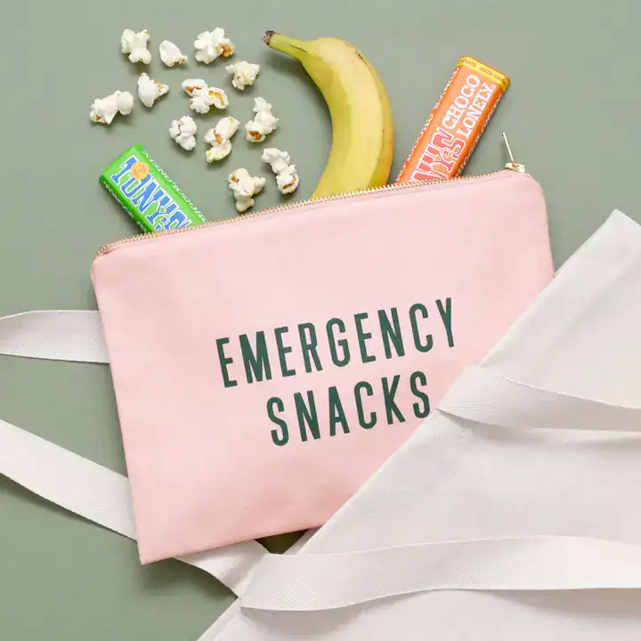 Emergency Snacks - Blush Pink Pouch - Image 6