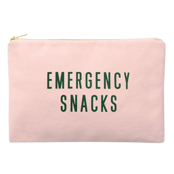 Emergency Snacks - Blush Pink Pouch - Image 5