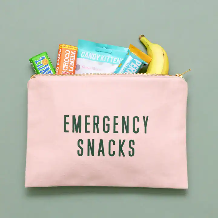 Emergency Snacks - Blush Pink Pouch - Image 4