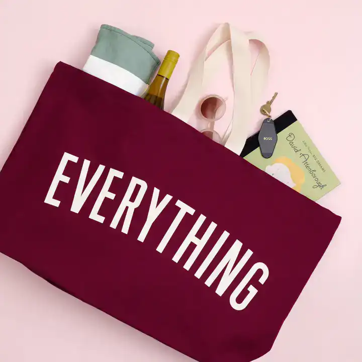 Everything - Burgundy Really Big Bag - Image 4