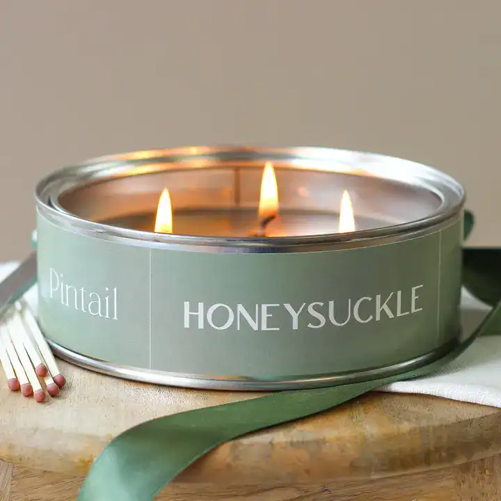 Honeysuckle Triple Wick Candle
