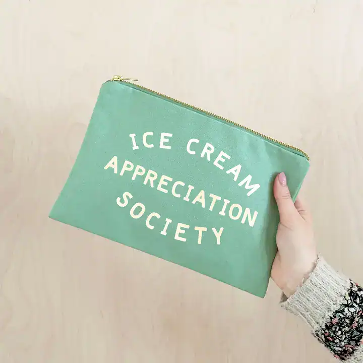 Ice Cream Appreciation Society - Sea Glass Pouch