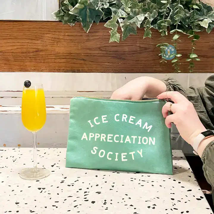 Ice Cream Appreciation Society - Sea Glass Pouch - Image 2