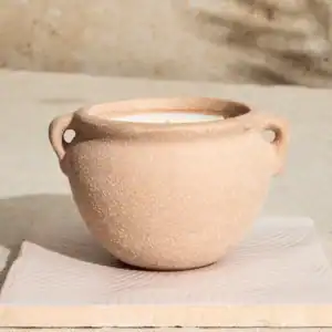 Pottery Candle Sand 3