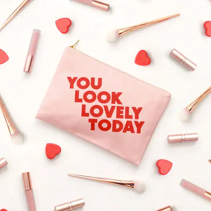 You Look Lovely Today - Blush Pink Pouch - Image 5