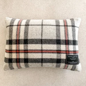 Grey Scottish Tartan Cushion