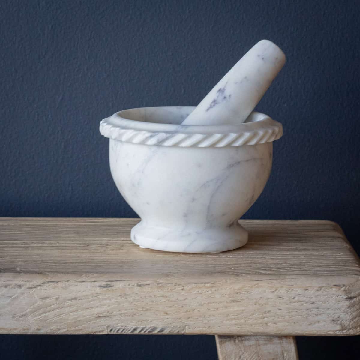 Marble Mortar & Pestle