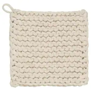 Natural Knit Pot Holder
