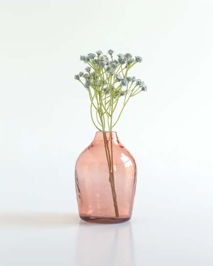 Handblown Clear Bud Vase 11.5cm