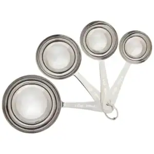 Silver Measuring Cups
