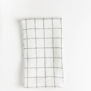 Linen Windowpane Napkins - Set of 4