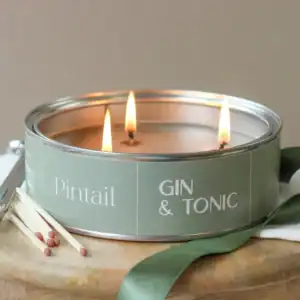 Gin & Tonic Triple Wick Candle