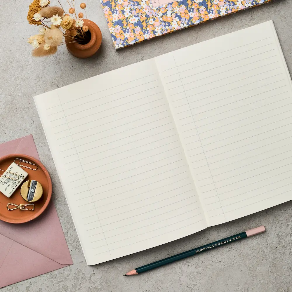 Mustard Ruled Notebook - Image 3