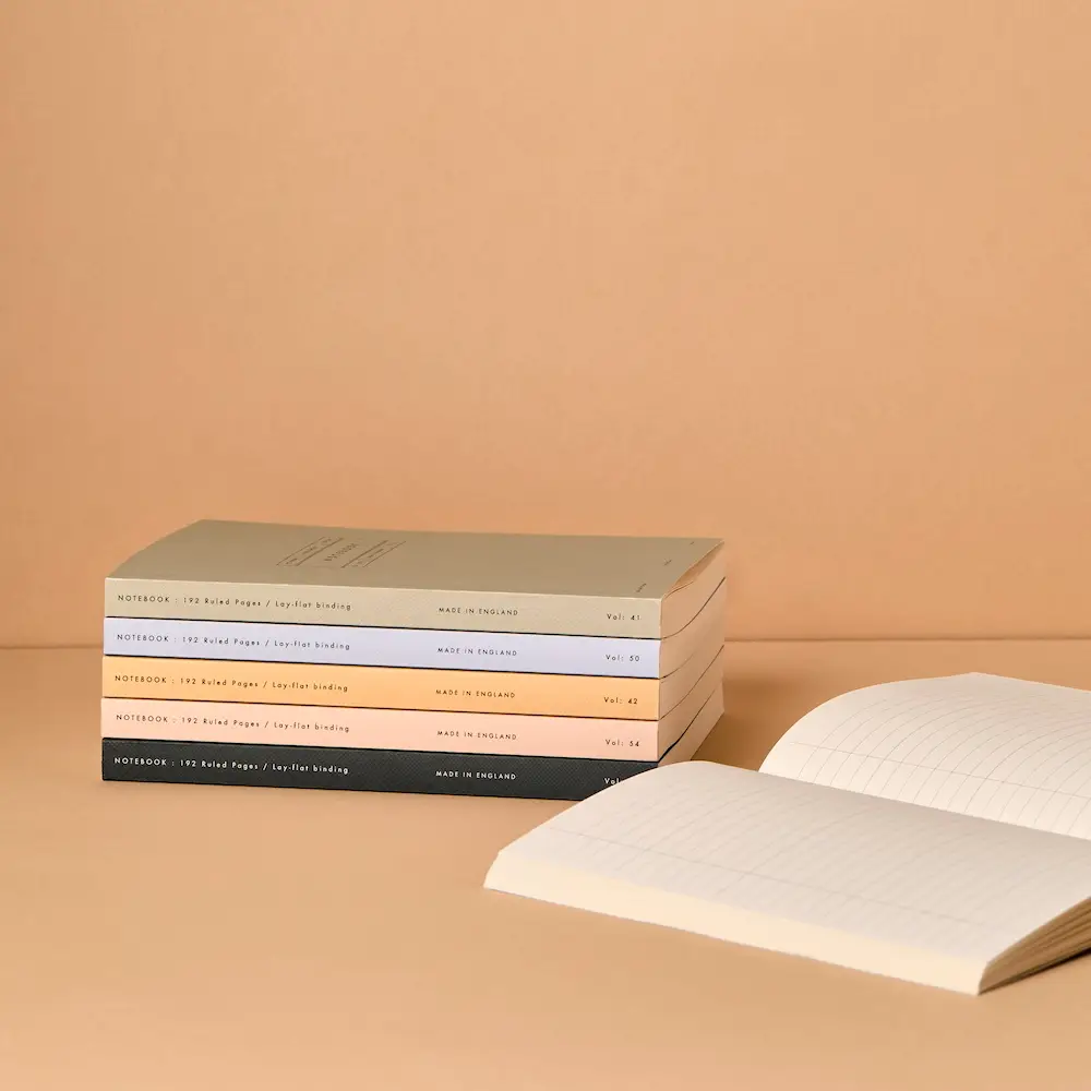 Red Burgundy Ruled Notebook - Image 2