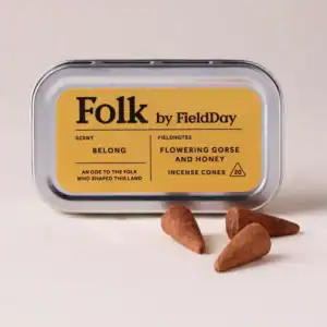 FieldDay Belong Folk Tin of Incense Cones