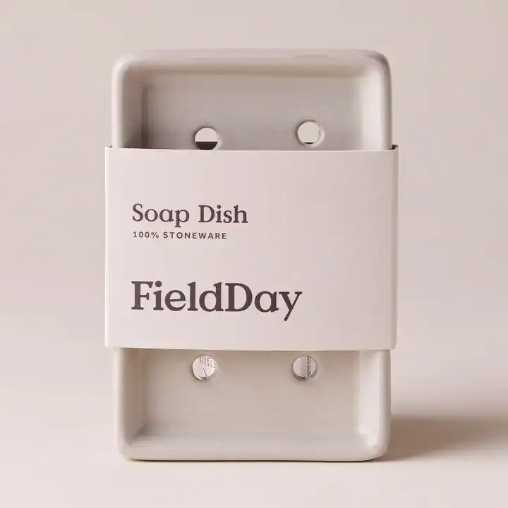 FieldDay Stoneware Soap Dish