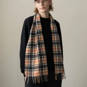 Scotty Thompson Lambswool Scarf - Camel