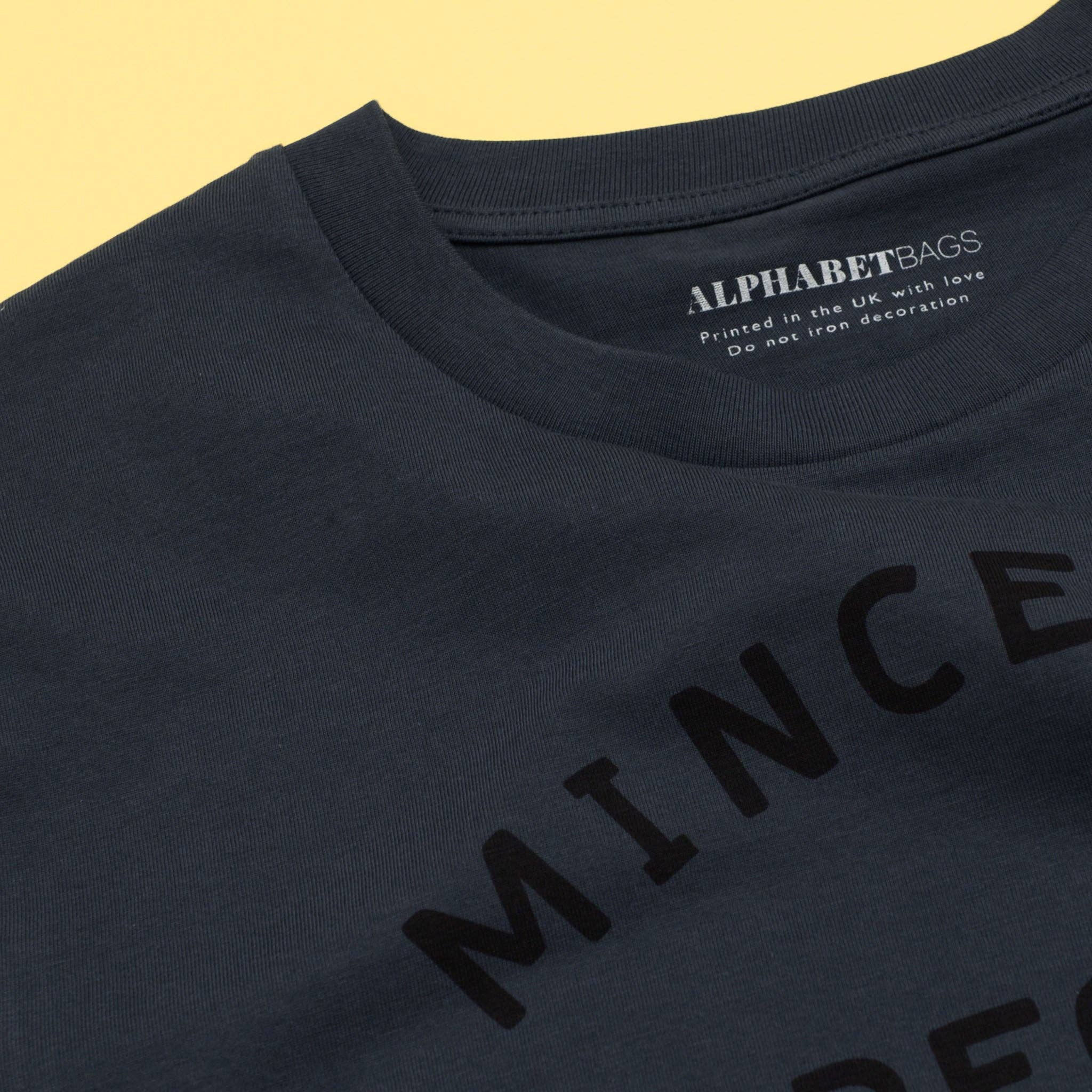 Mince Pie Appreciation Society Unisex T-Shirt - Charcoal: Small - Image 4