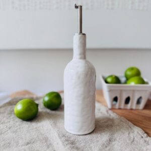 Ceramic Bottle with Pourer 26cm