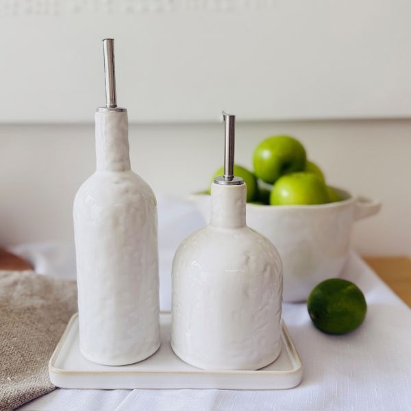 White Ceramic Tray - Image 2