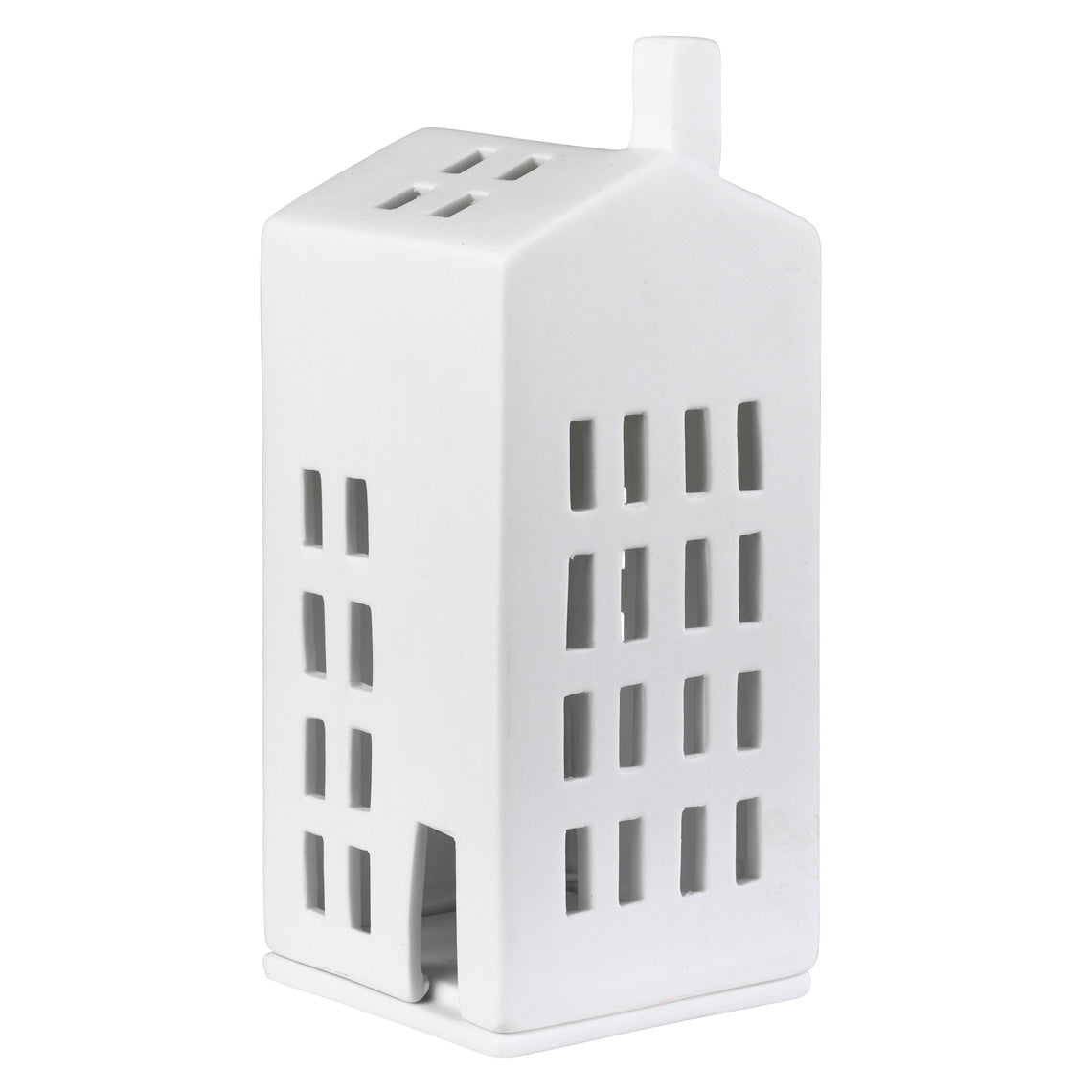 Tealight House - Little Windows 17cm
